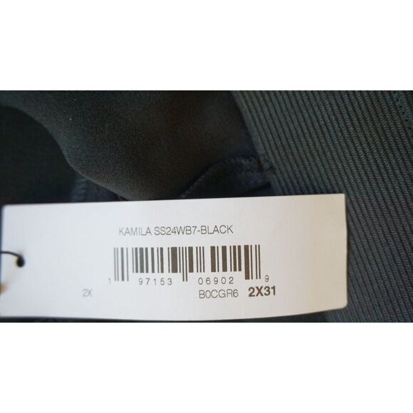 NWT The Drop Black Kamila A-Line Mini Skort - Size 2X - Picture 8 of 12